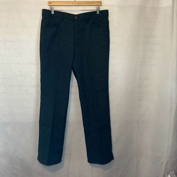 Levi’s Blue Polyester Dress Pants size 38x31 Black Tag - Picture 1 of 7